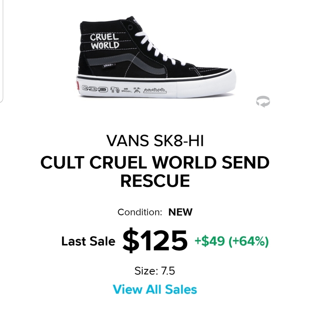 Vans SK8-HI PRO x Cult